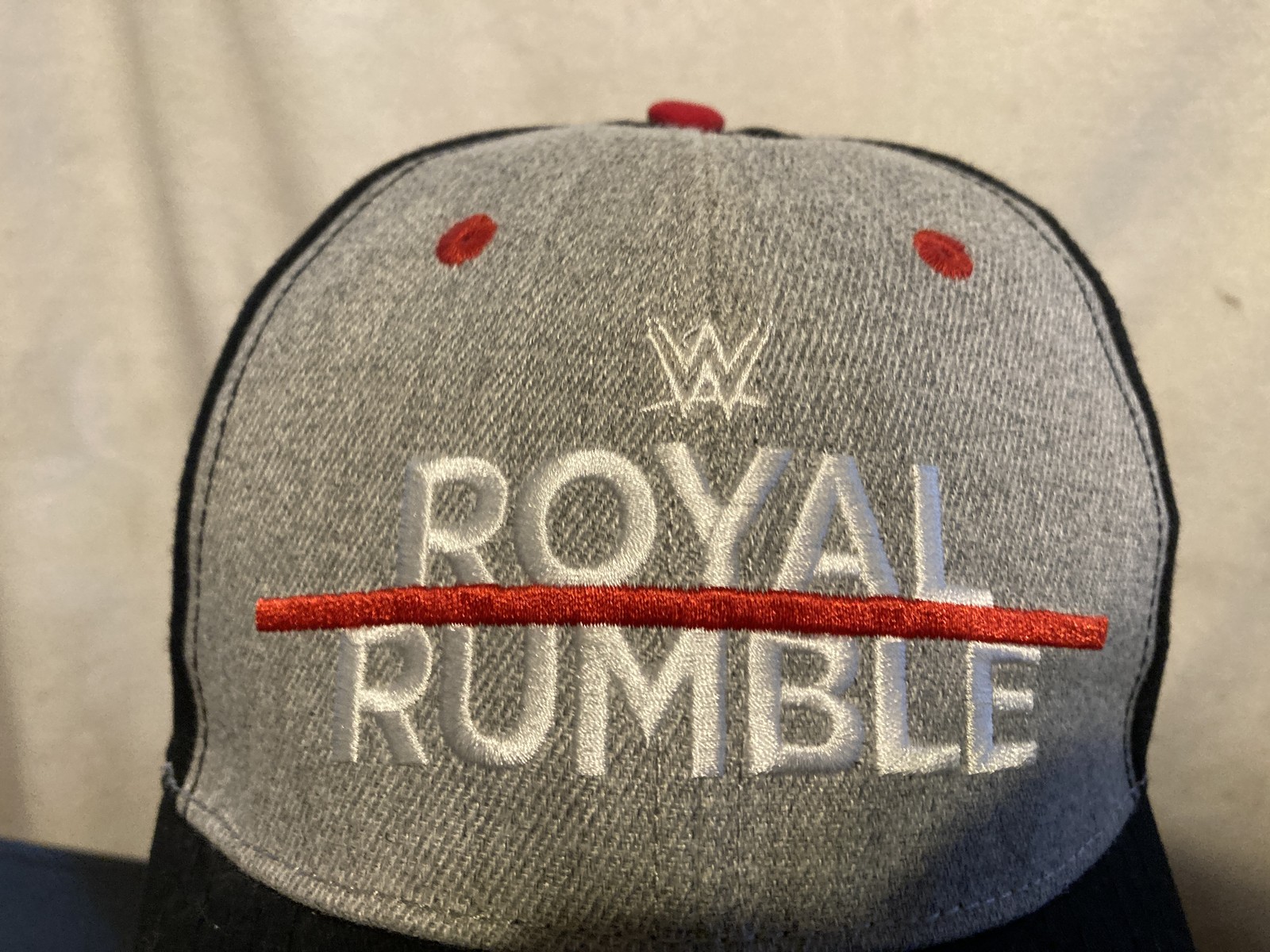 WWE Authentic Royal Rumble 2022 St. Louis Hat Baseball Cap Snapback Adjustable