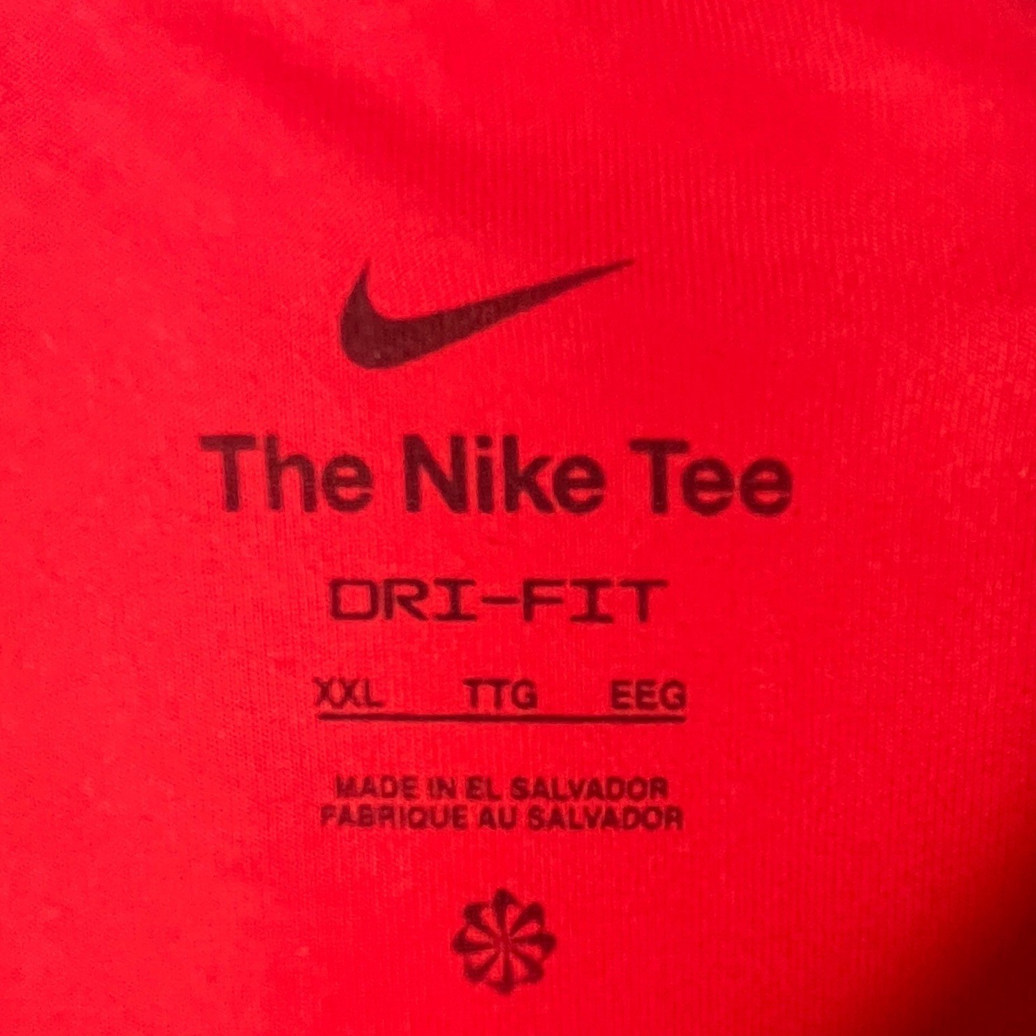 Nike Columbus Explorers Football Shirt Mens XXL Red Dri-Fit Miami FL