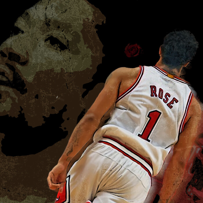 Thank You Derrick Rose Retirement Basketball Career Tribute Custom Graphic Tee
