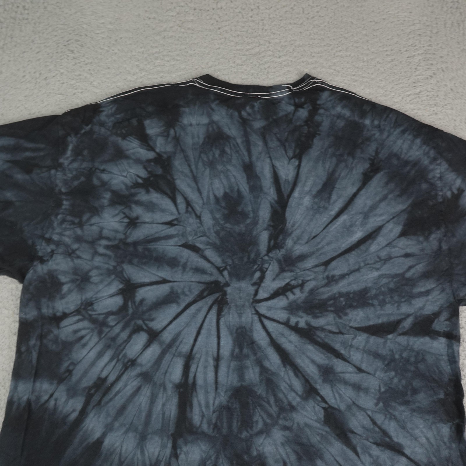 Origami Angel Shirt Mens 2XL Black Colortone Tie Dye Graphic Midwest Emo Band