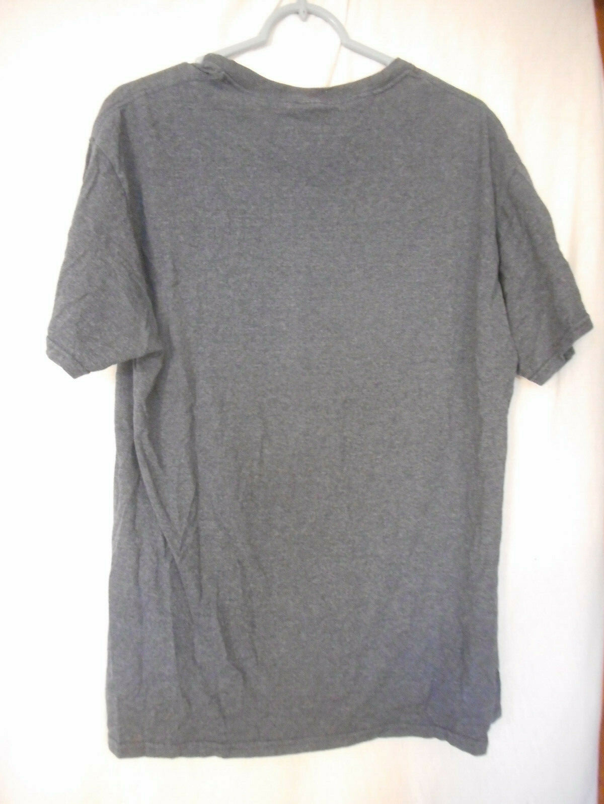 Jerzees Size L Blue Grey 50/50% cotton/poly t-shirt