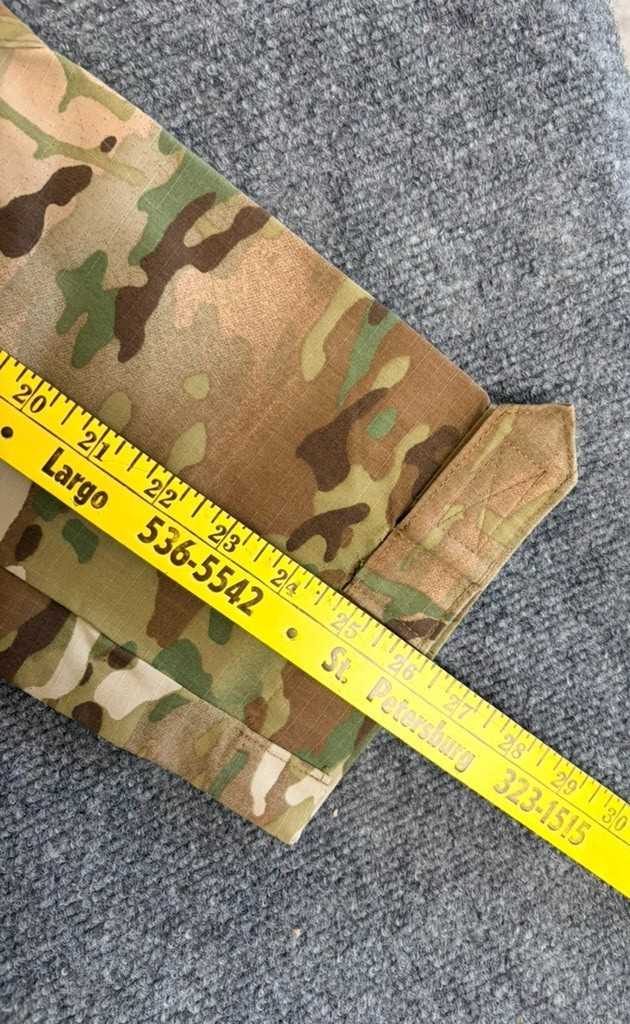 TRU-SPEC Tactical Combat Shirt Mens Tan Camo Cordura Baselayer Ripstop Size L