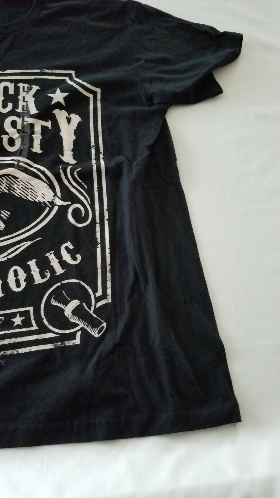 DUCK DYNASTYMENS BLACK Family DUCKAHOLIC LARGE TShirt 100 Proof NEW W/STICKER
