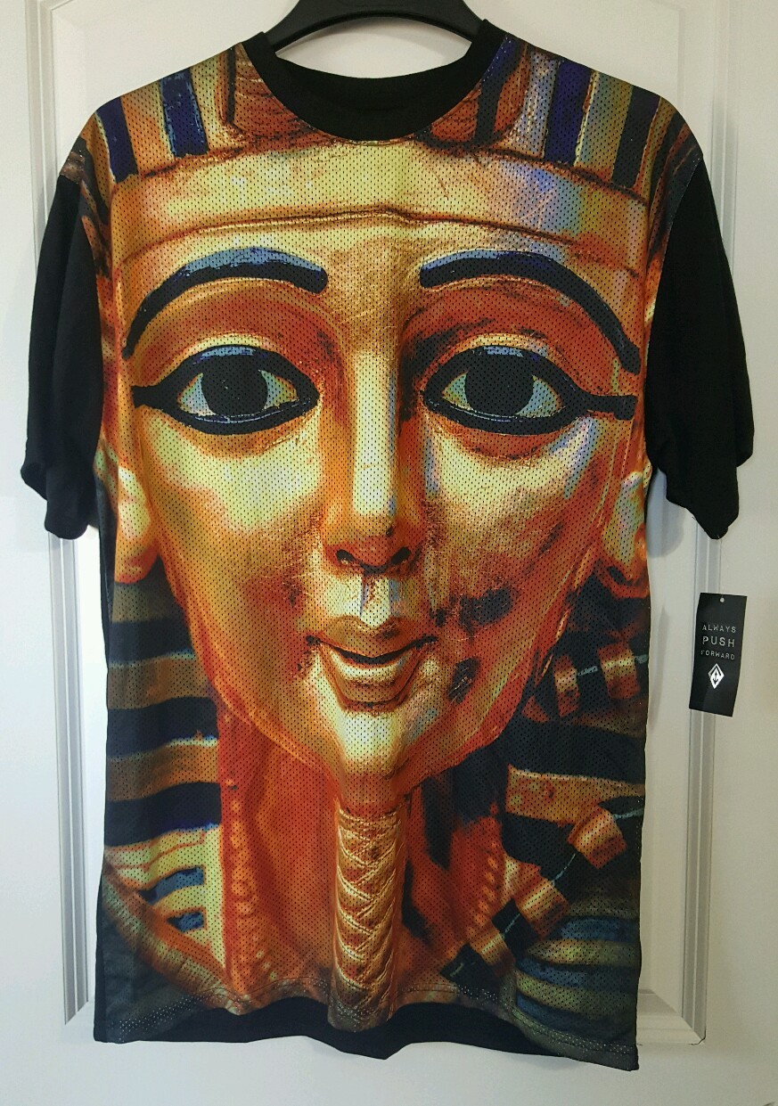 Men’s Shirt Top Tee Mesh Adam Levine Always Push Forward M Medium L Large XL NWT