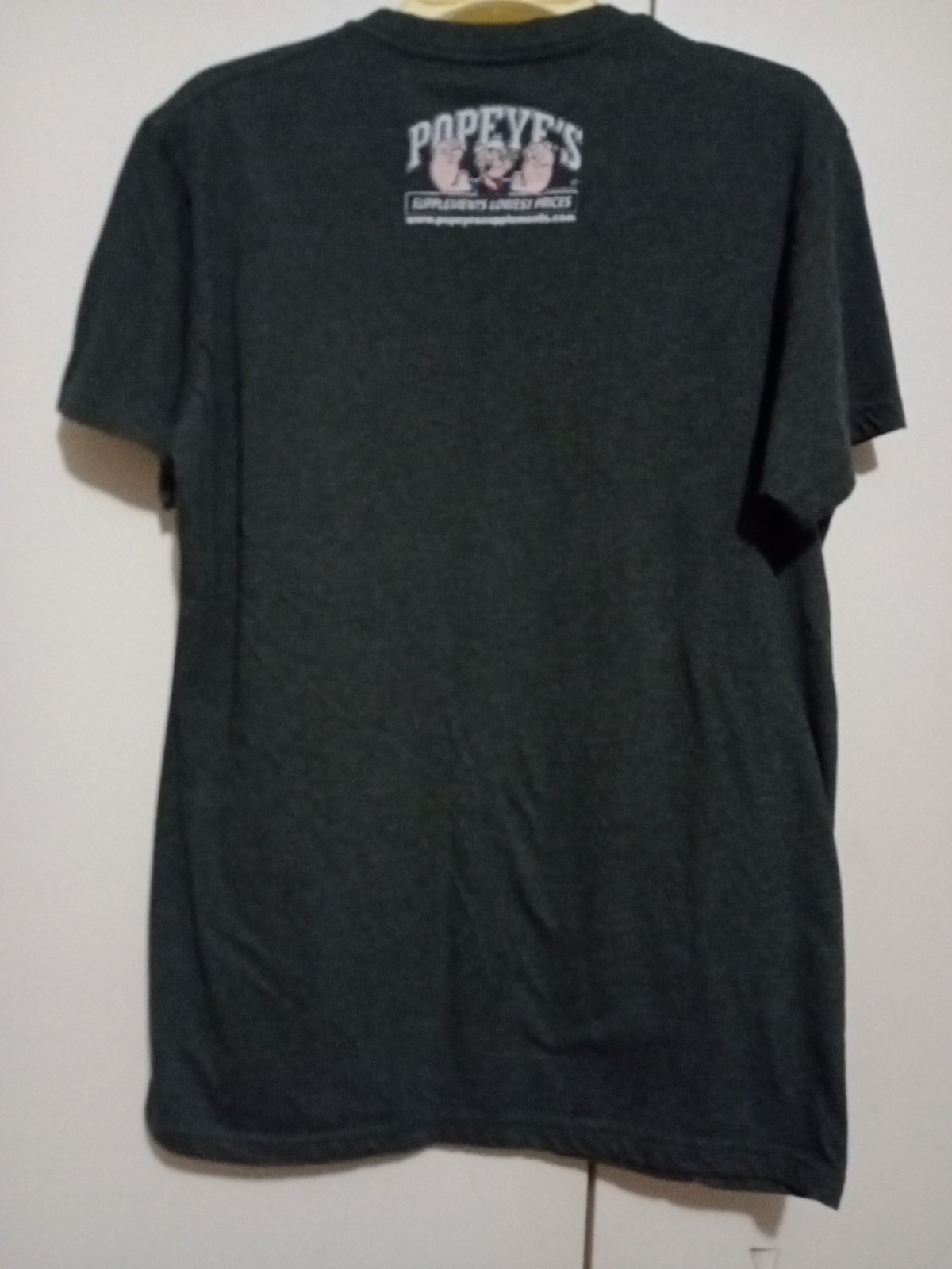 PVL Gold Popeyes Supplements T Shirt Size Medium