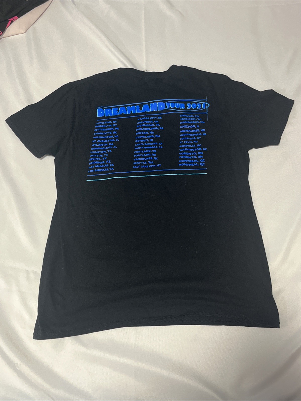 Glass Animals Dreamland Tour 2021 Graphic T Shirt Men’s Size Medium Black