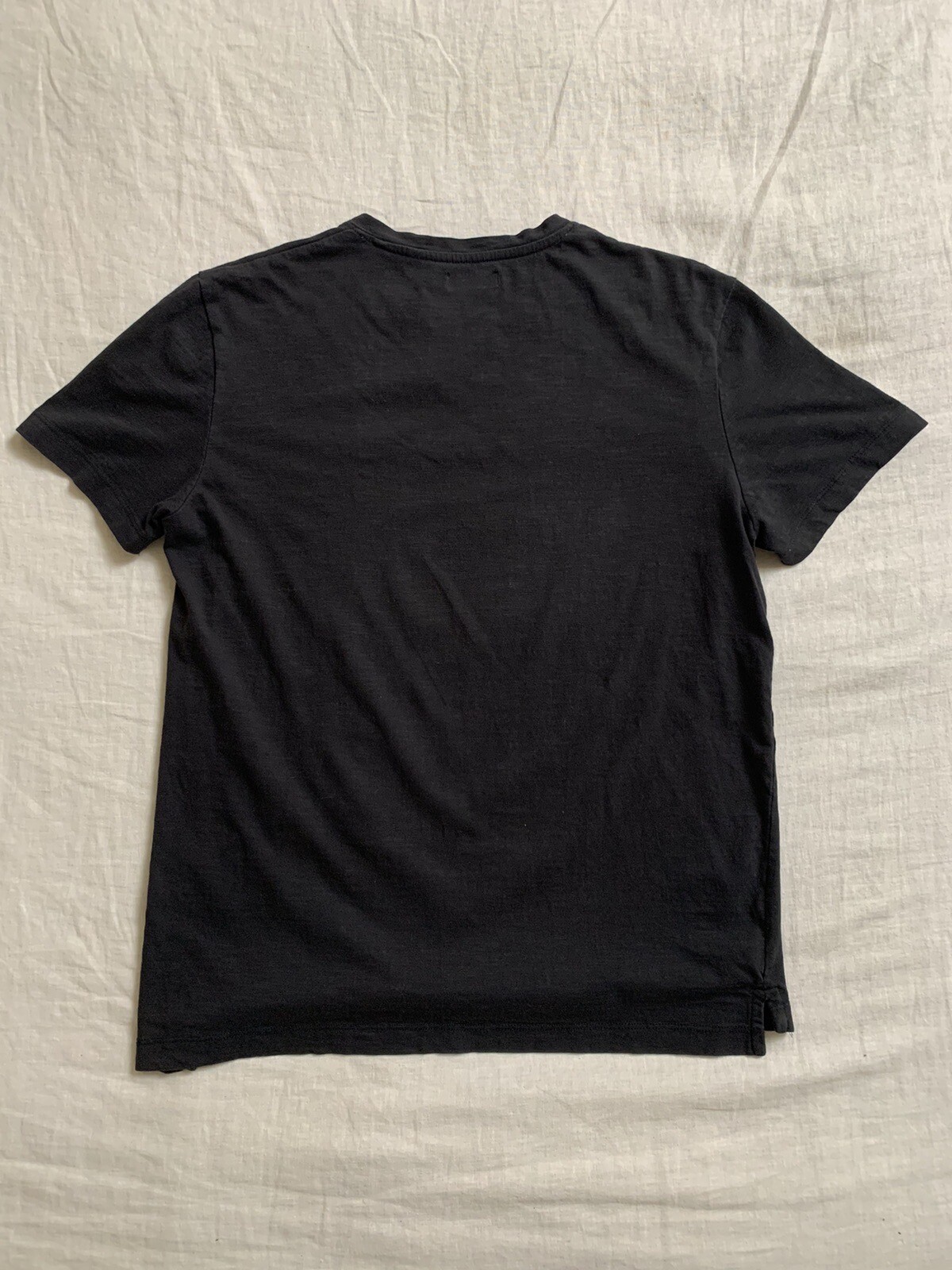 Kenneth Cole Unlisted Mens T-shirt Black Medium 100% Cotton