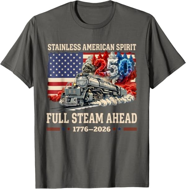 Big Boy 4014 Vintage 250 Steam Locomotive Railroad Train T-Shirt