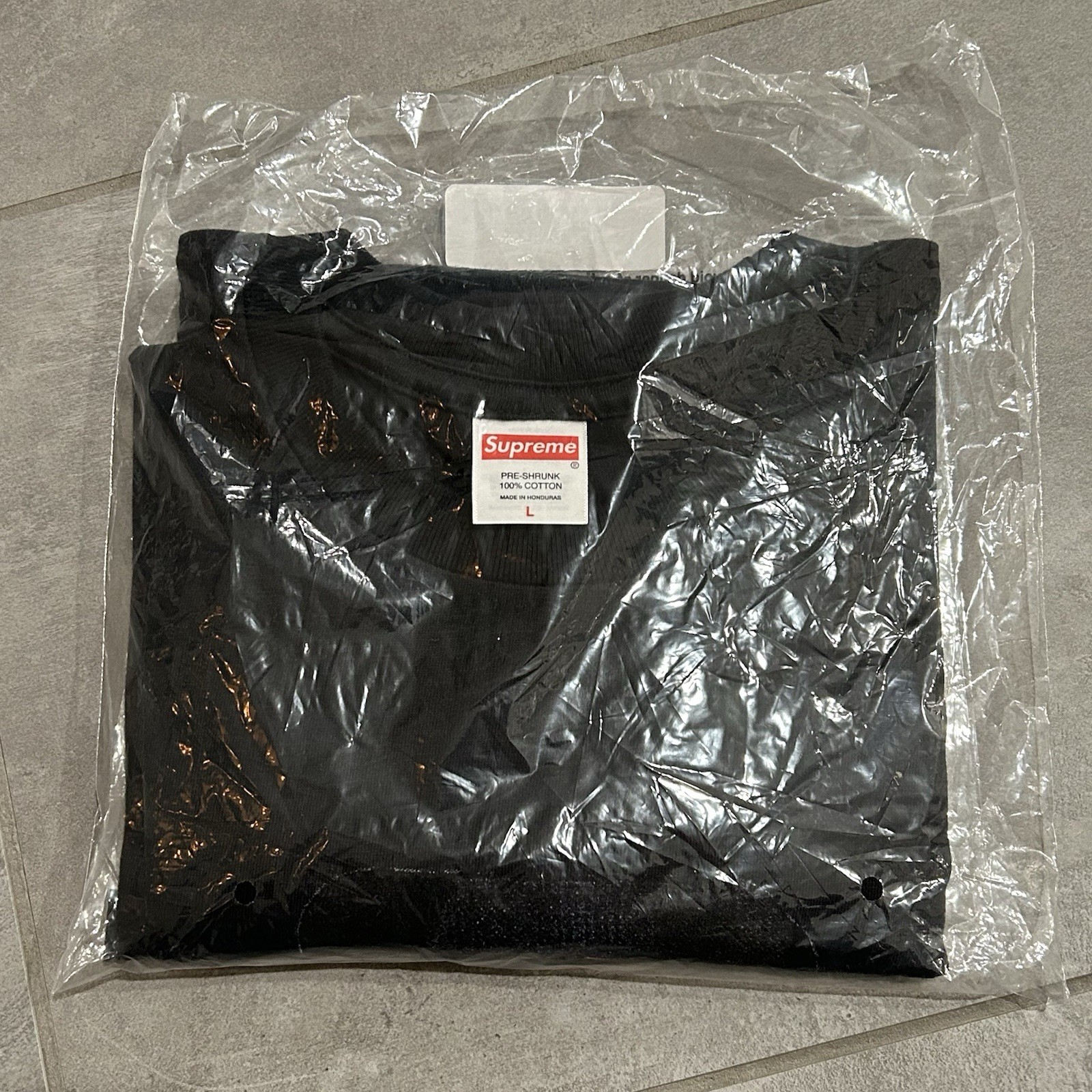NWT IN HAND Supreme Wu-Tang FW25 Tee Black LARGE