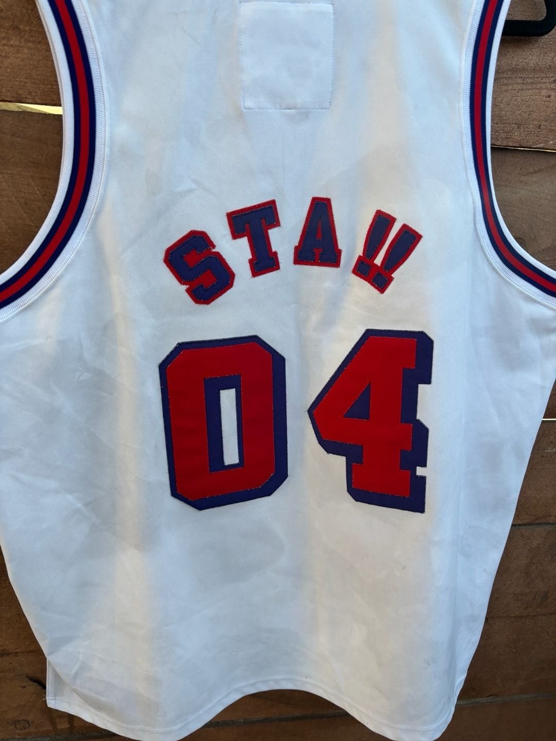 Vintage A Bathing Ape BAPE STA 04 Basketball Jersey