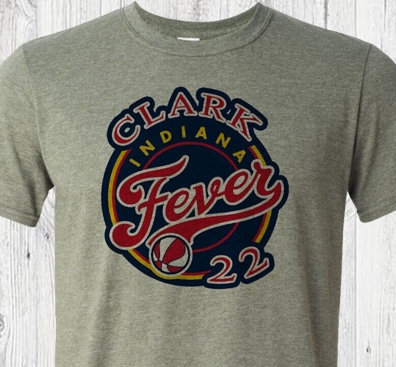 Clark 22 – Indiana Fever – Caitlin Clark – WNBA – Adult, Youth & Toddler Sizes