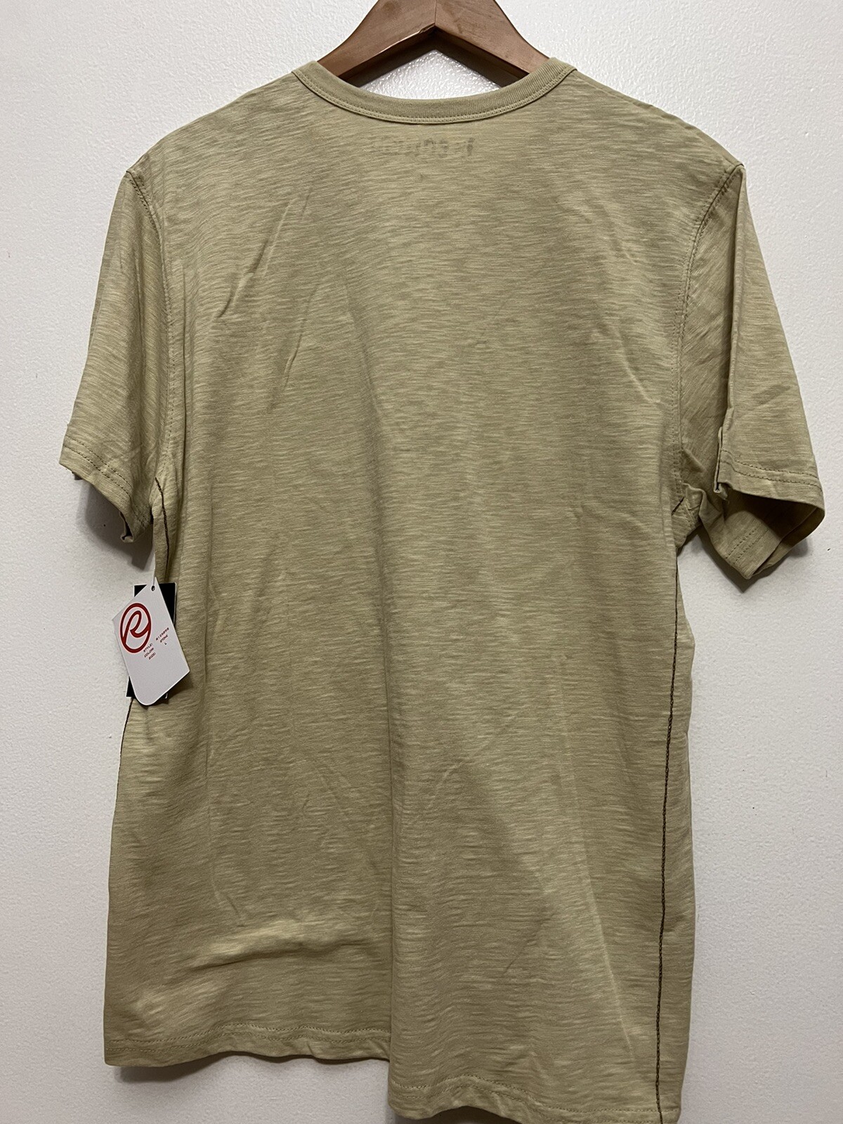 request jeans mens t-shirt new light brown