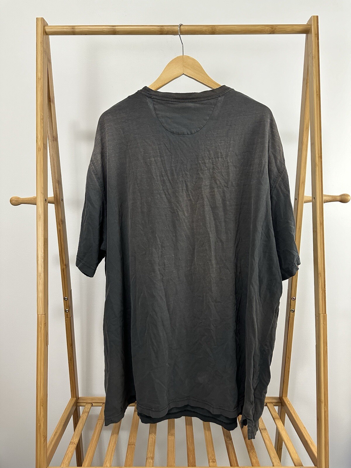 VTG Duluth Gradient Sun Faded Worn Down Cotton Distressed Pocket T-Shirt 3XL