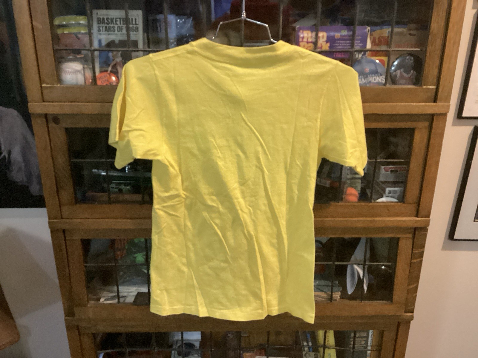 VTG United States Secret Service Yellow ONIETA USA Made Pocket T-shirt SZ S