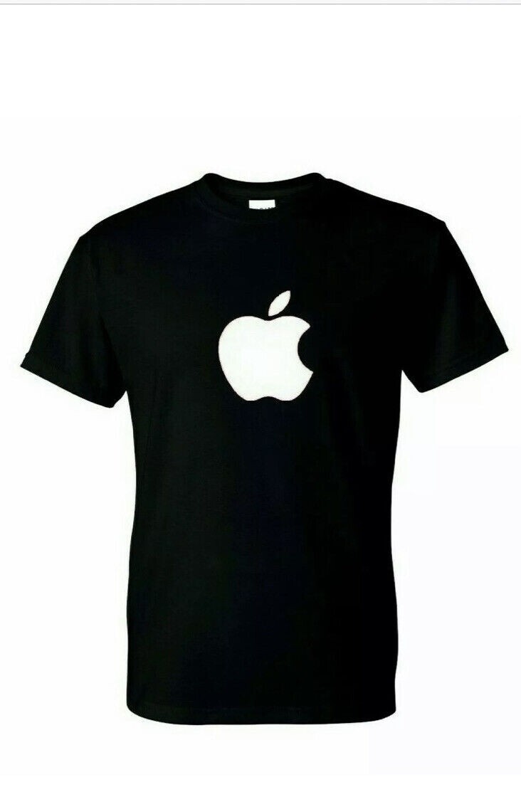 New Apple Logo T Shirt Apple New Shirt Unisex S-XL Sizes 9-Colors Cotton T-Shirt