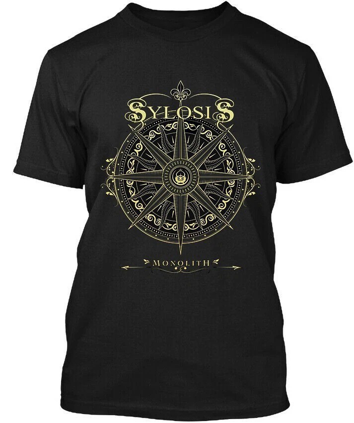 Sylosis Monolith English Retro Classic Graphic Vintage Logo T-Shirt S-4XL KK2409