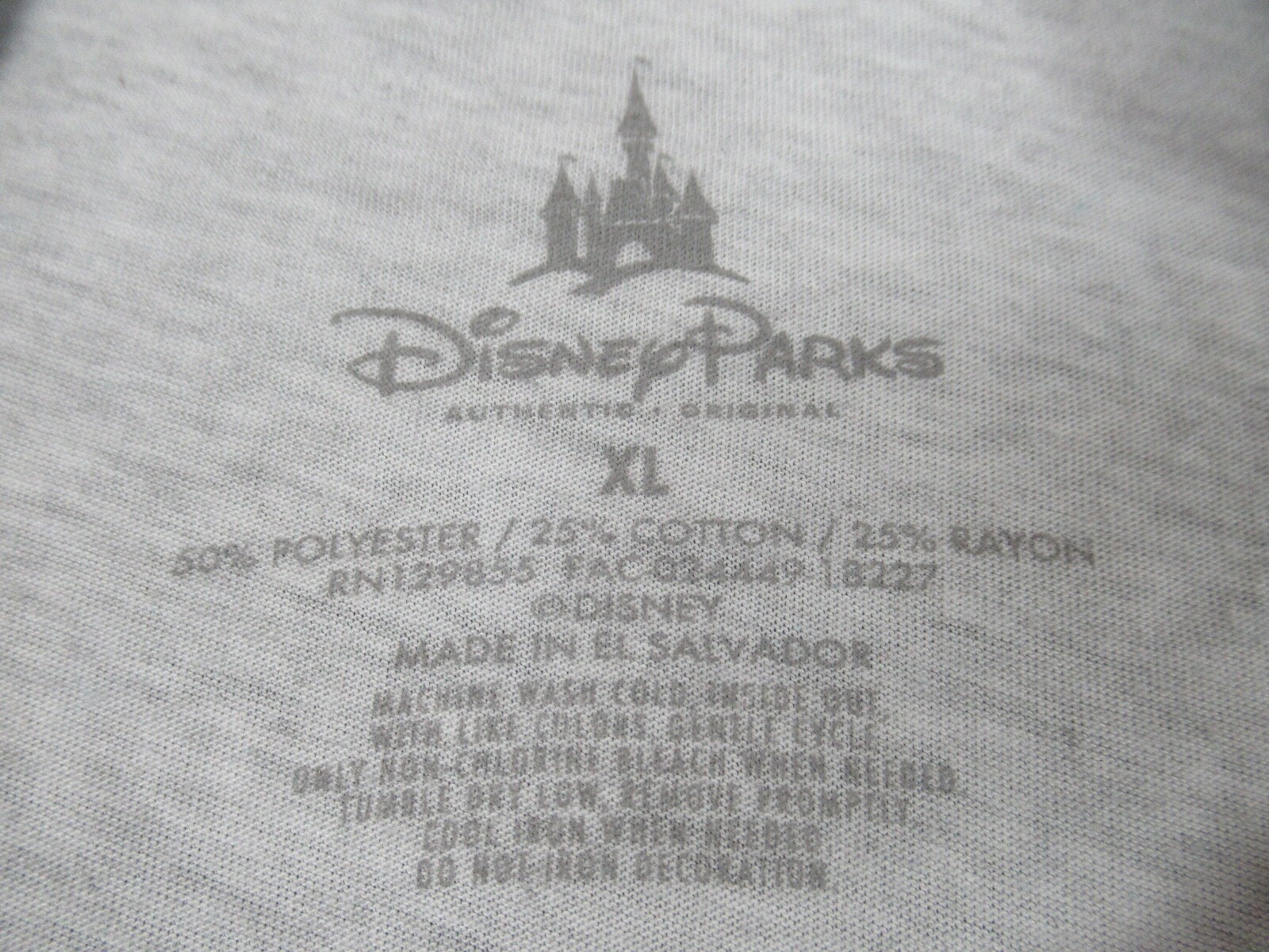 DISNEY PARKS ALADDIN’S JAFAR VILLAIN I LOVE MY JOB -GRAY XL T-SHIRT-D1807