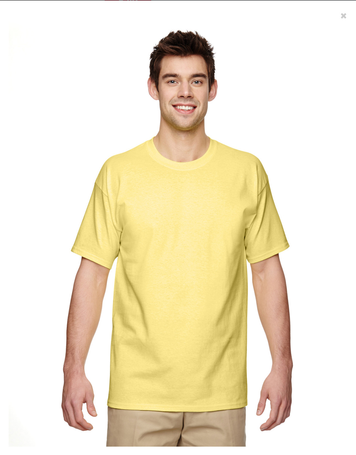 Gildan Mens G500 Premium Short Sleeve Heavy Cotton Plain Casual T-Shirt Pack 6