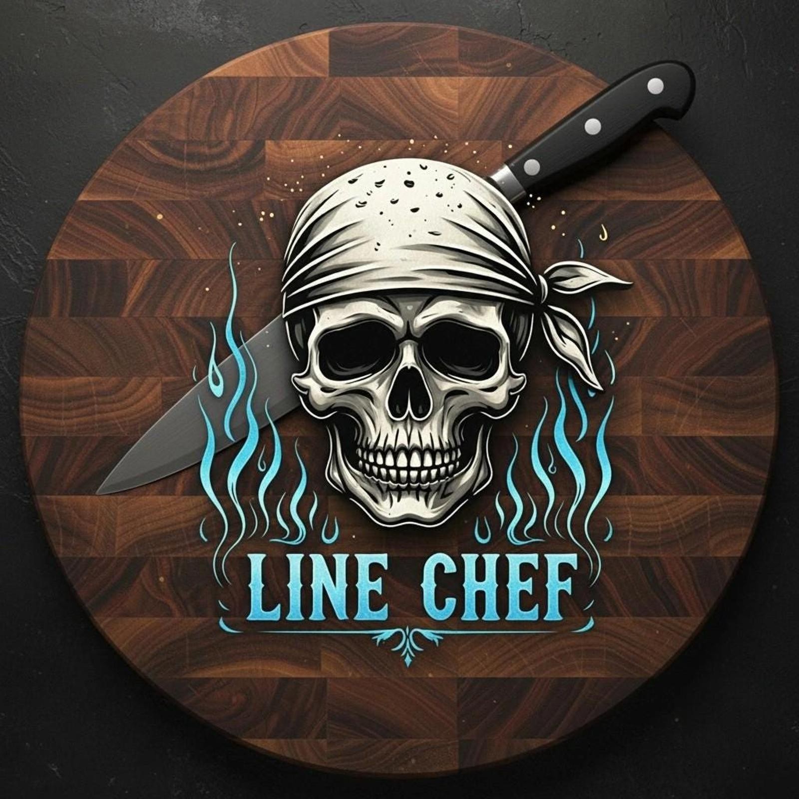 Line Chef T-Shirt: Back of House Culinary Team Uniform