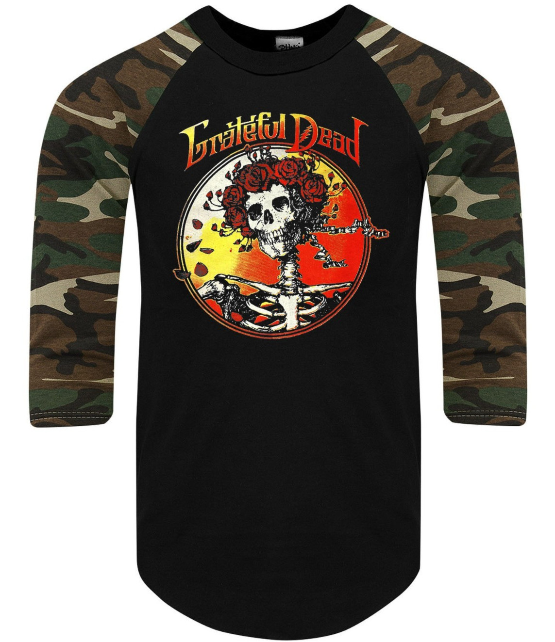 Grateful Dead Rock Band Raglan 3/4 Sleeve (Multiple Variations)