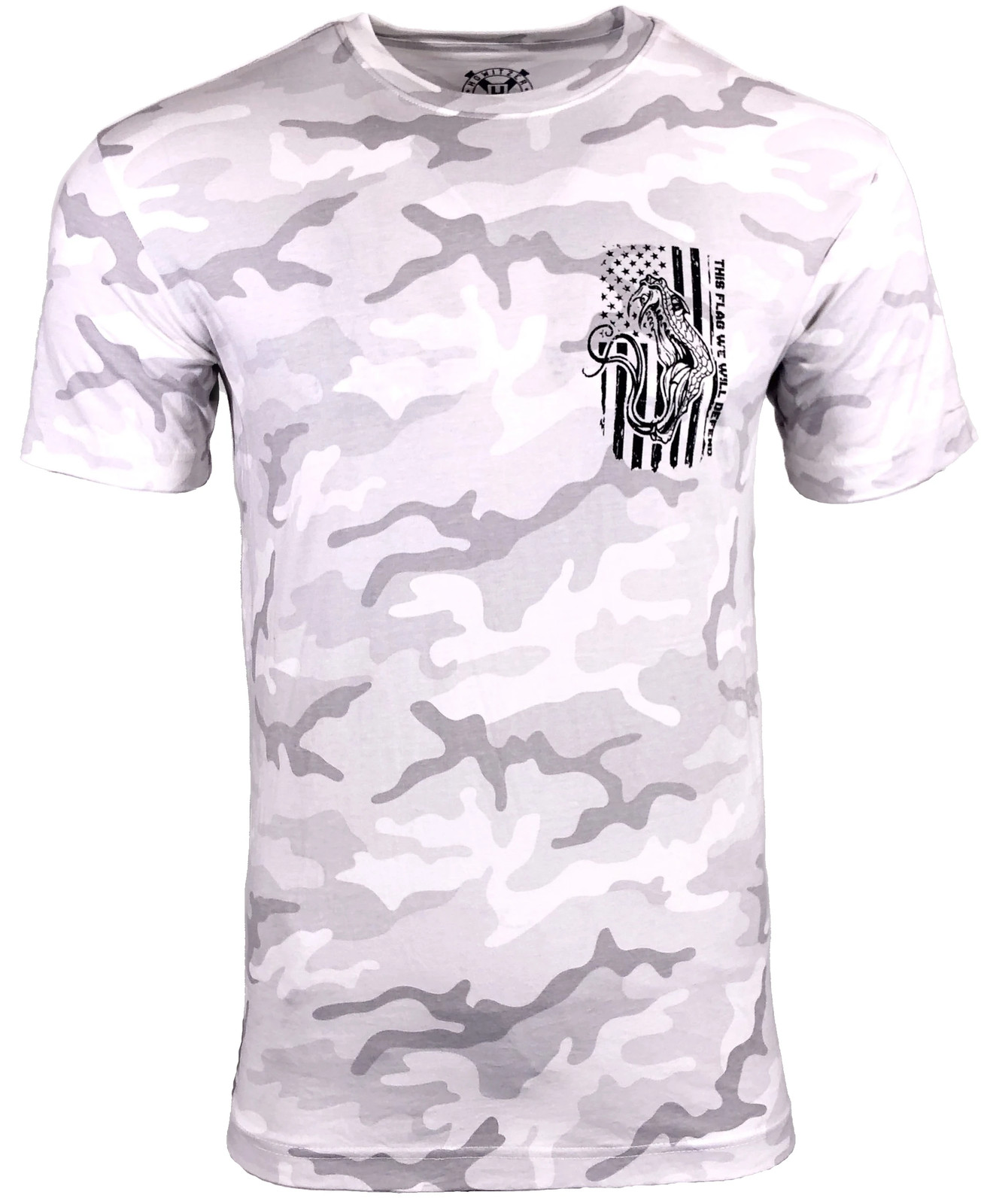 HOWITZER Men’s T-Shirt DEFEND FLAG Military Grunt White S M L XL 2XL 3XL 4XL