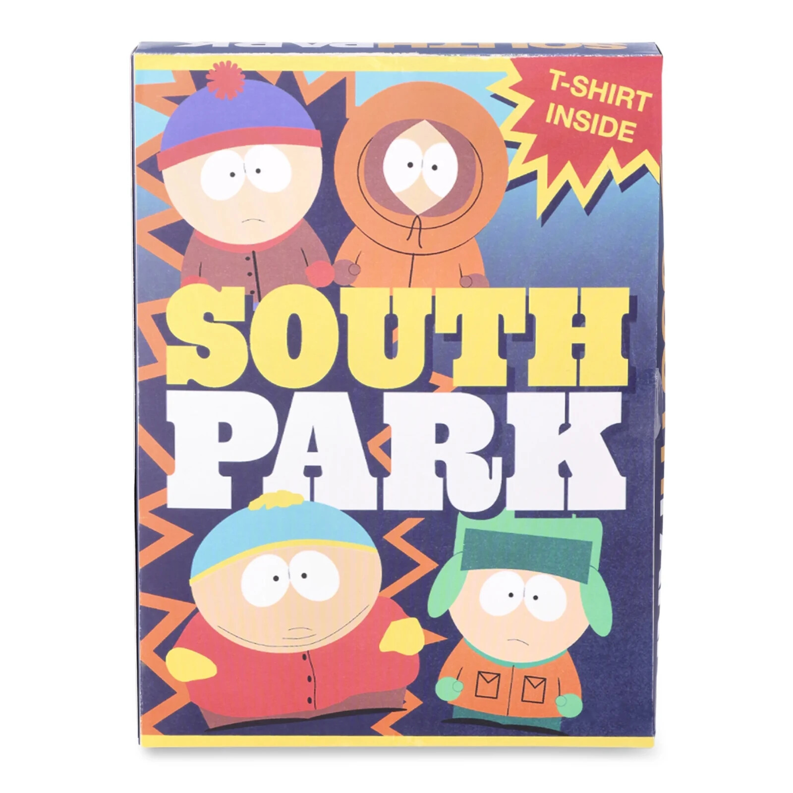 South Park Shirt Heather Black Cotton Blend Boxes Size XL