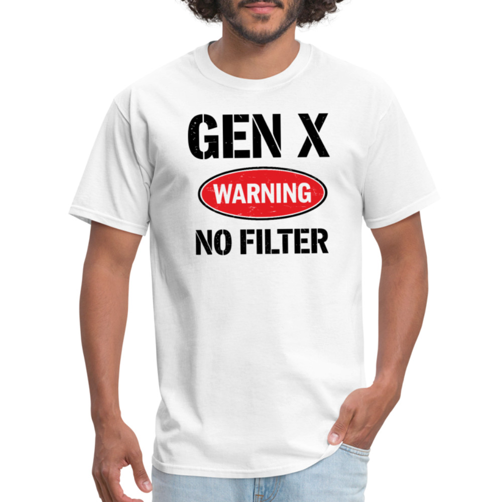 GEN-X Warning No Filter T-Shirt