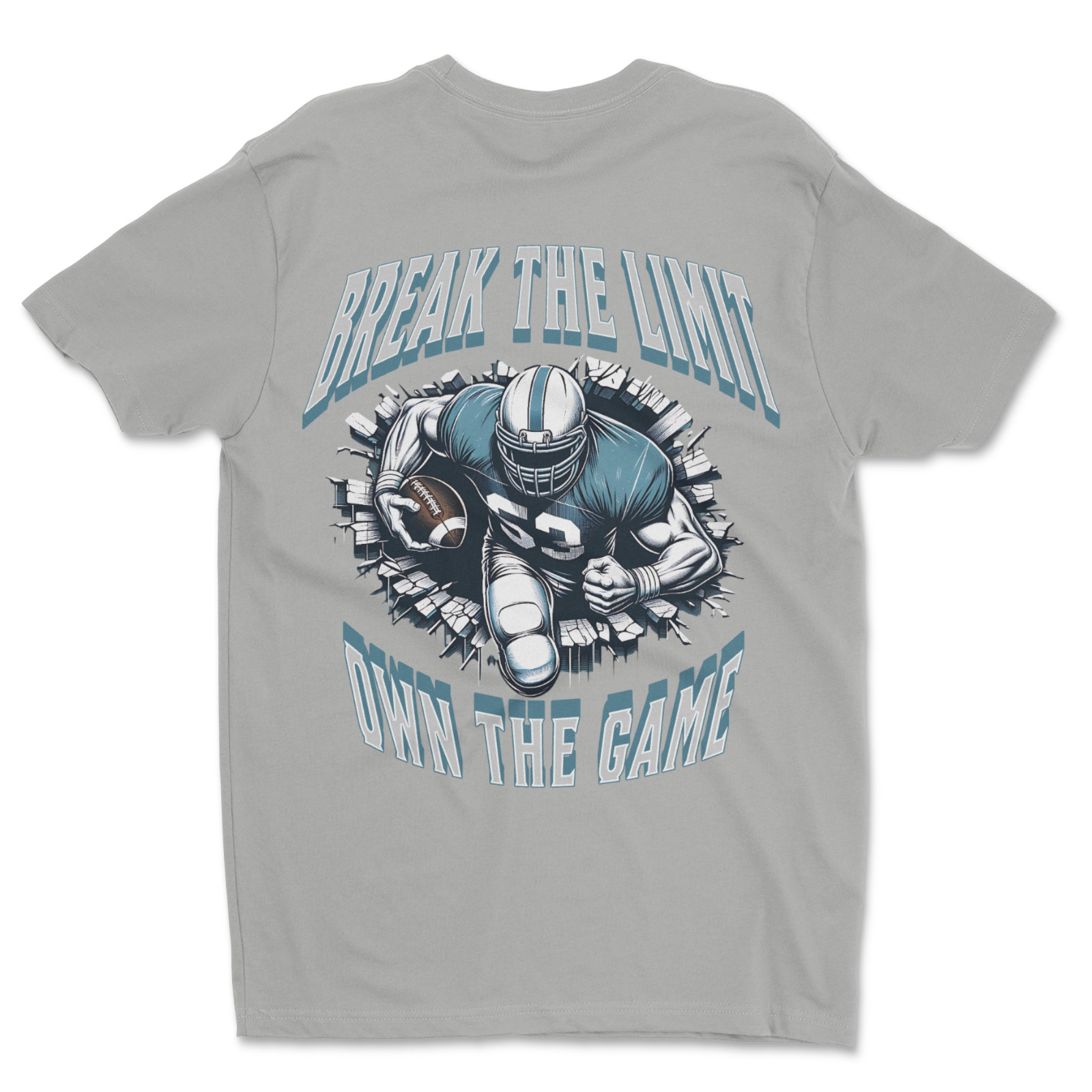 Custom T-Shirt break the limit Dtf Print On Next Level T-Shirt unisexSoft Cotton