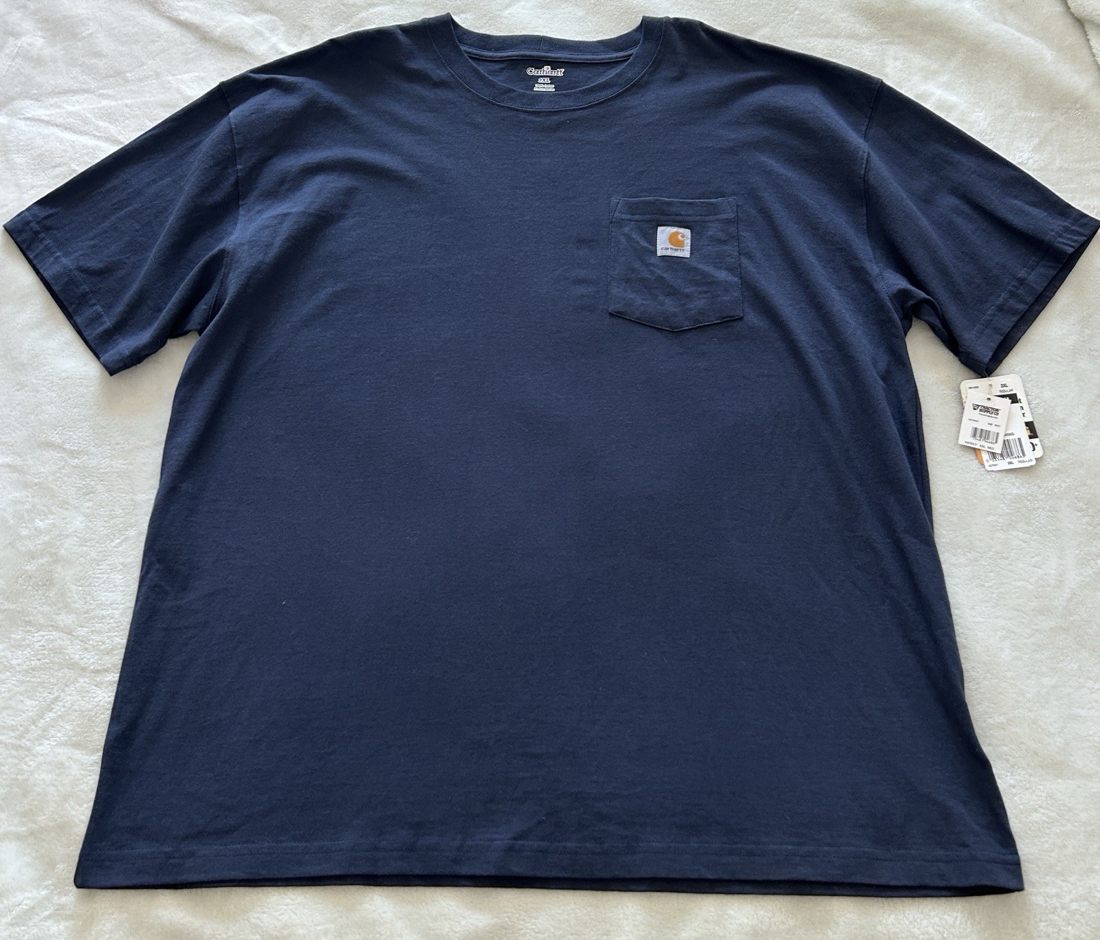 Carhartt K87 Short Sleeve Tee Heavy Weight Pocket T Shirt UPF Fabric 2XL