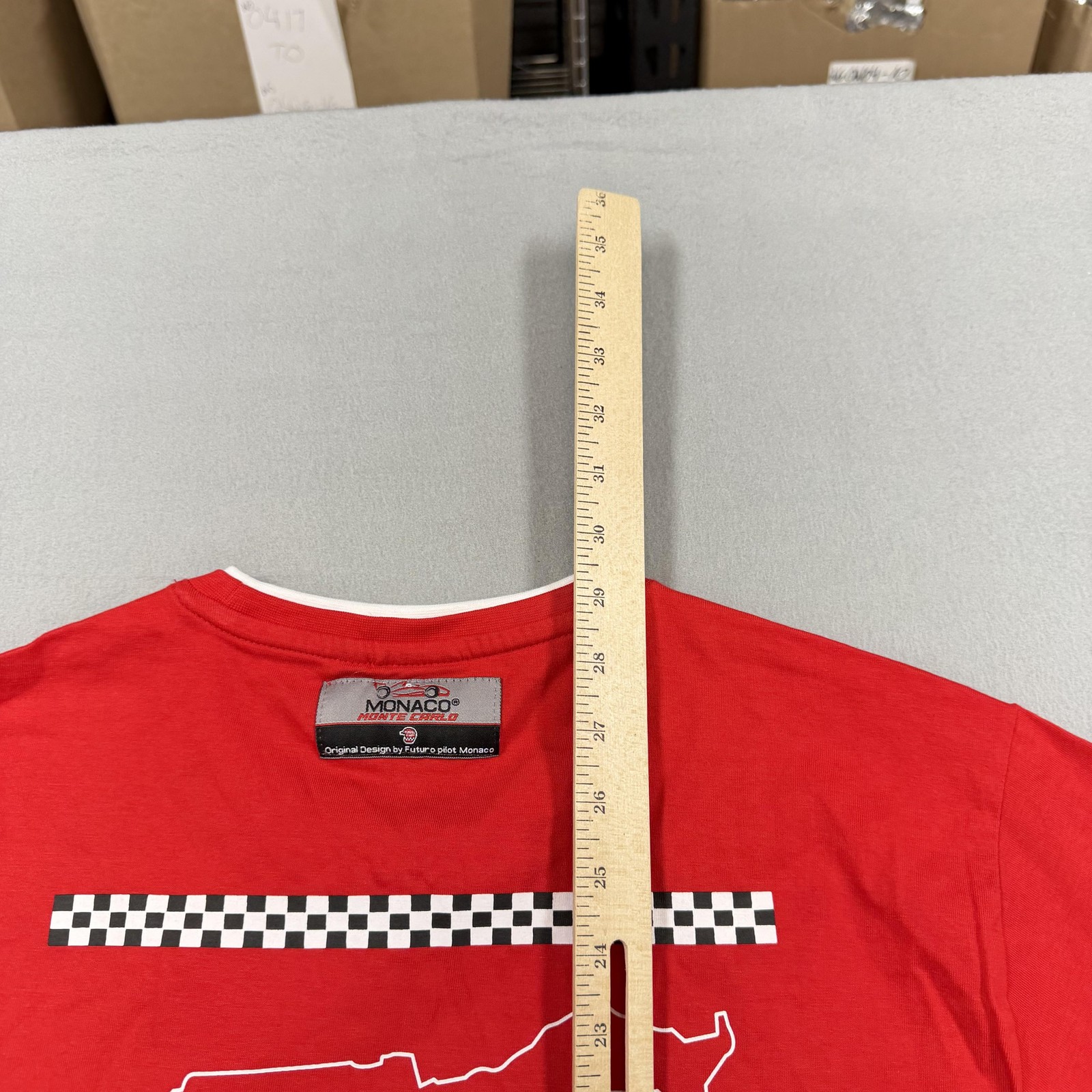 Monaco Monte Carlo Shirt Mens XL Red Formula 1 Racing Grand Prix Graphic Tee