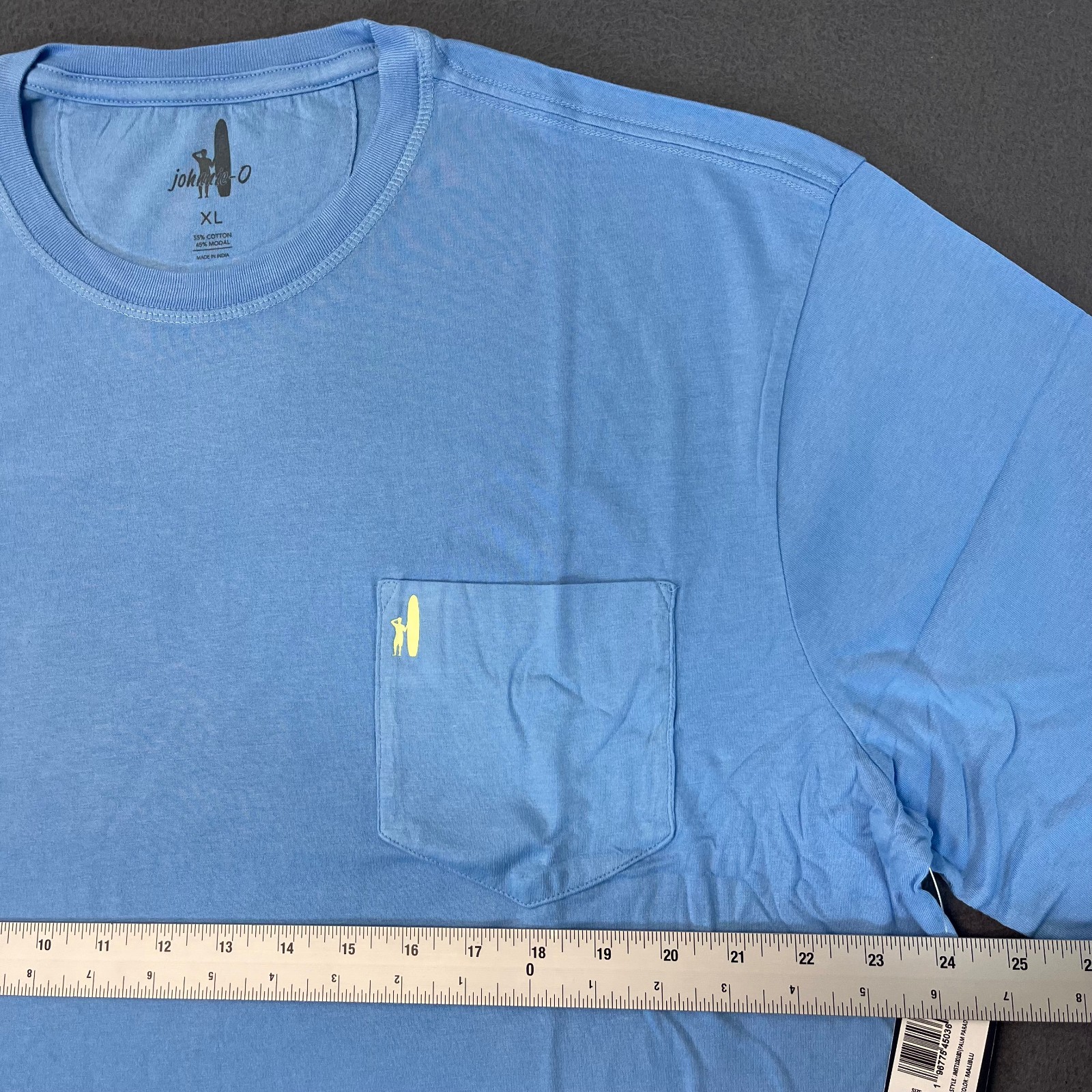 johnnie-O Palm Paradise Graphic SS Shirt Malibu Blue M L XL 2XL Modal Surf NWT |