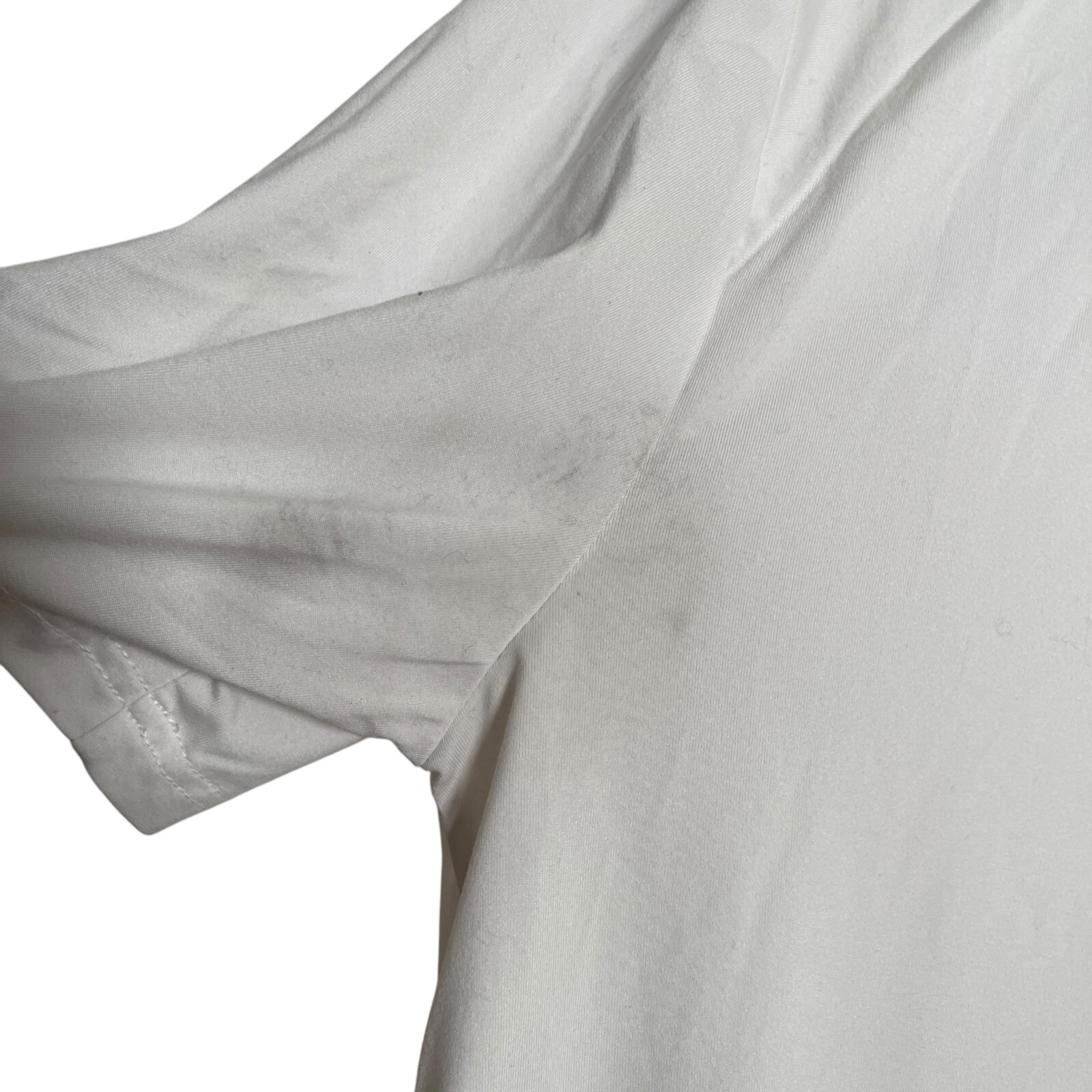 RLX Ralph Lauren Shirt Men’s Small White Athletic Performance Solid Active Top
