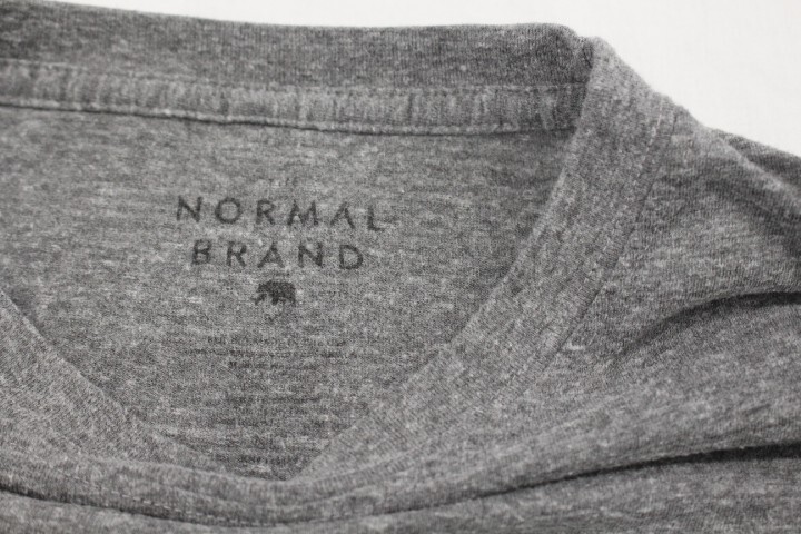 The Normal Brand Dark Gray Heather Long Sleeve Pocket Shirt Men’s XL