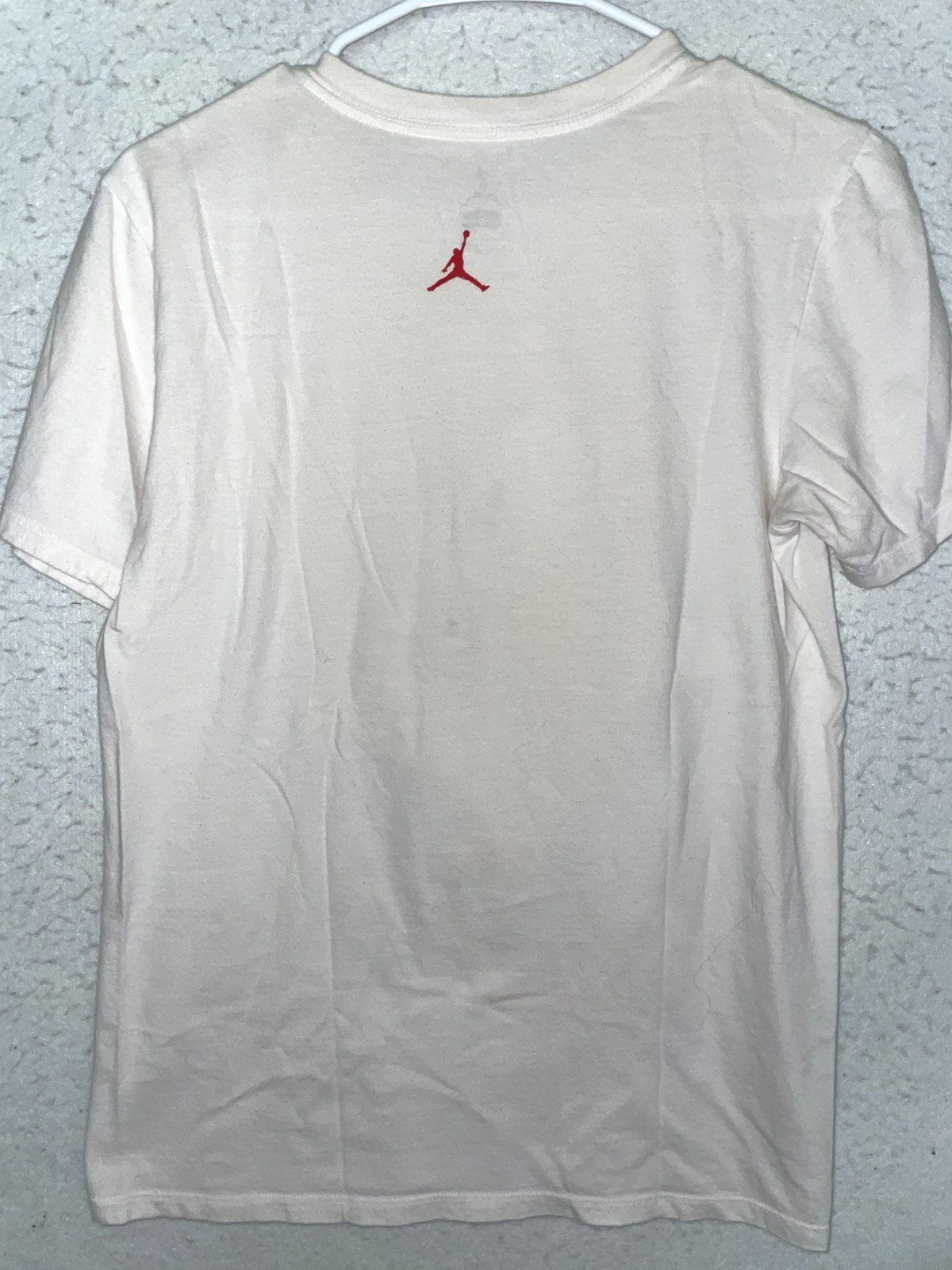 Air Jordan 7 Retro “Hare Jordan” T-Shirt Size S White Short Sleeve