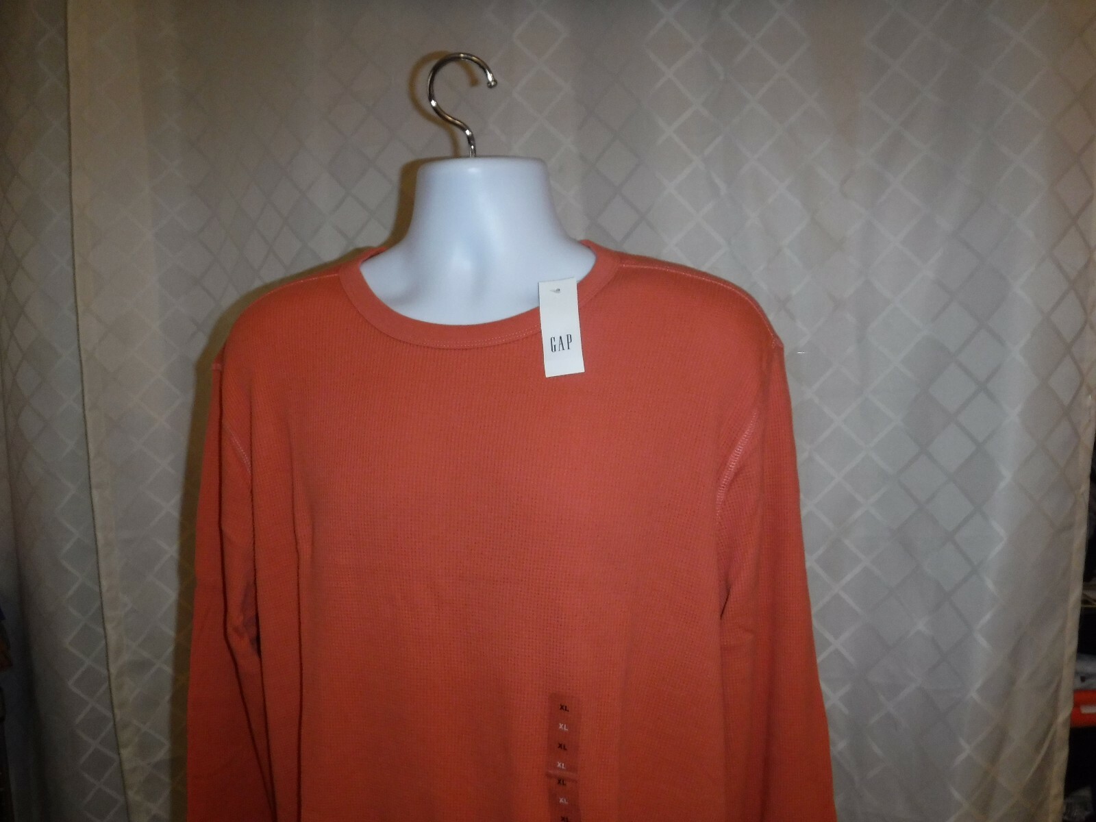 Long Sleeve Men’s Thermal T-Shirts GAP, XXL, XL,L,M,S,XS,100% cotton Many Colors