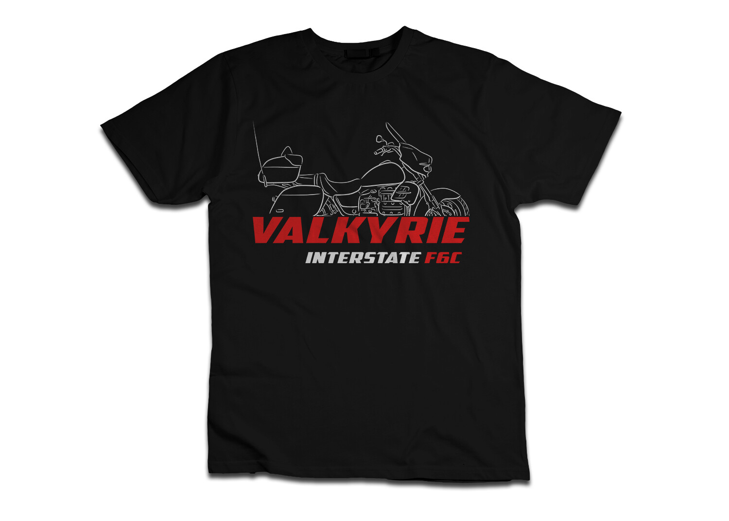 Honda F6C Valkyrie Interstate 1999-2003 – Motorcycle T-Shirt for Riders
