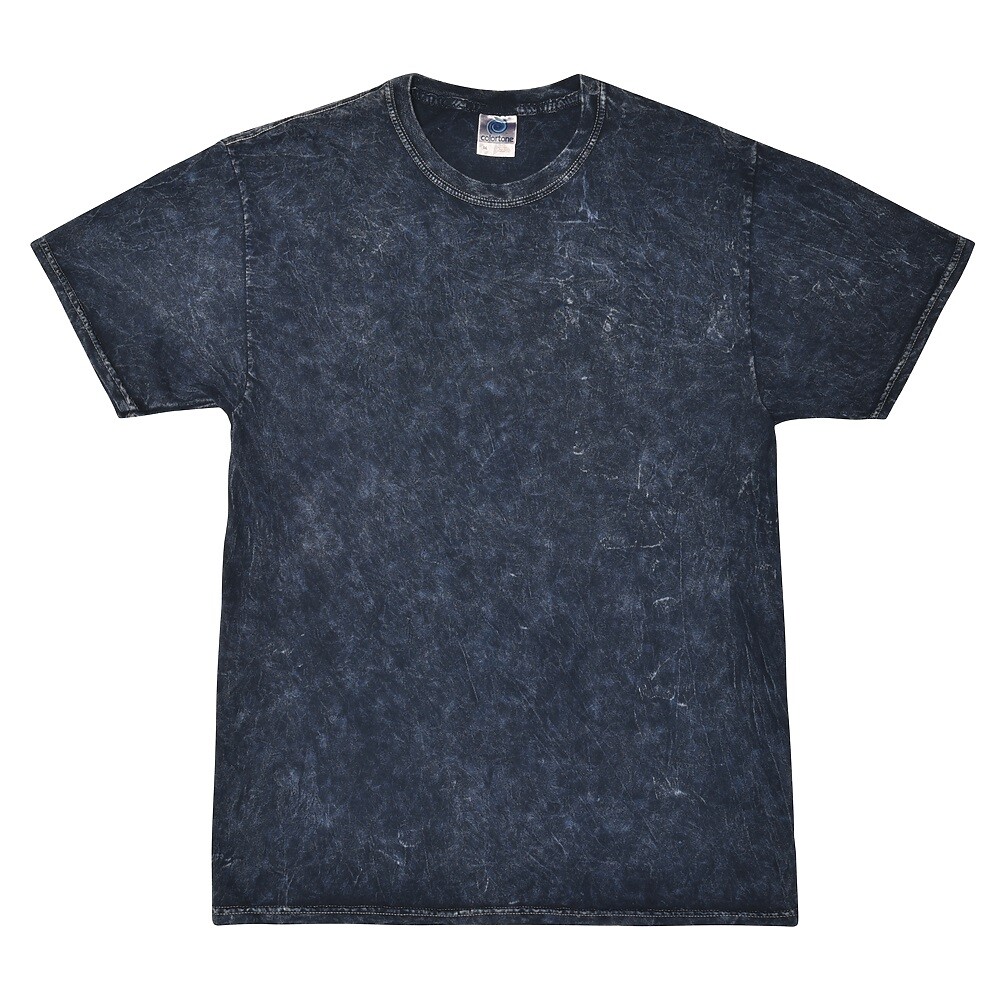 Mineral Wash Short Sleeve T-Shirts Multi-Color Adult Small 100% Cotton
