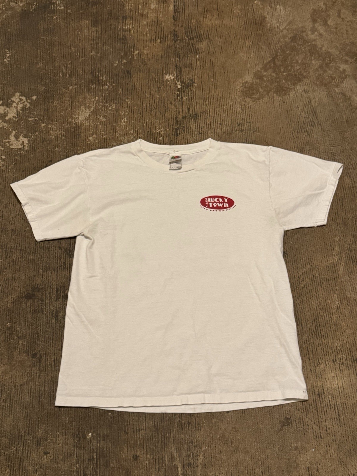 2003 Leff’s Lucky Town South Park T-Shirt Large White Wauwatosa WI