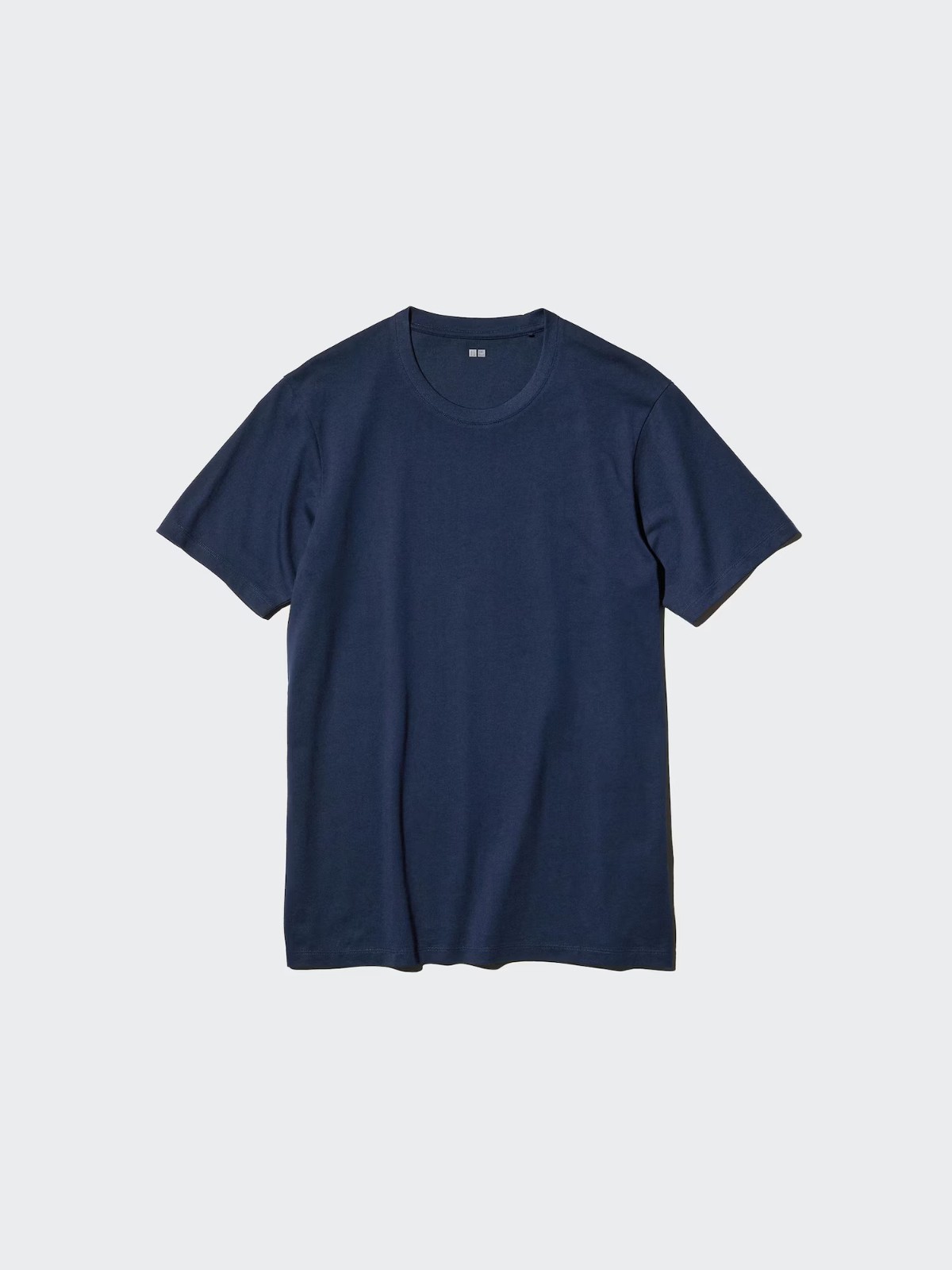 SALE UNIQLO SUPIMA COTTON SHORT SLEEVE T-SHIRT SZ XL BLACK NAVY BLUE 139864 NWT