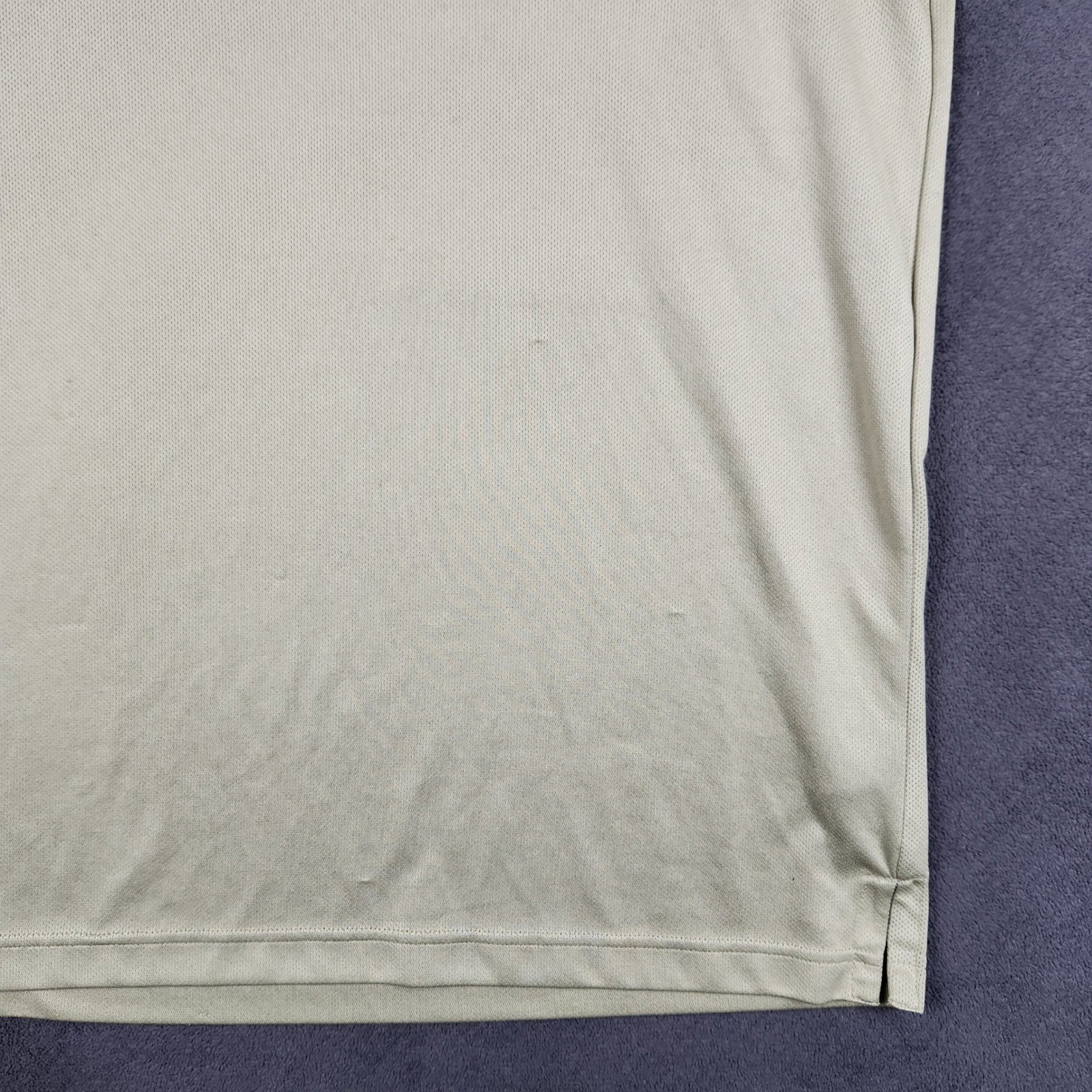 Patagonia Sunshade Shirt Mens Large Retro Khaki Bonefish Graphic Zipper Pocket