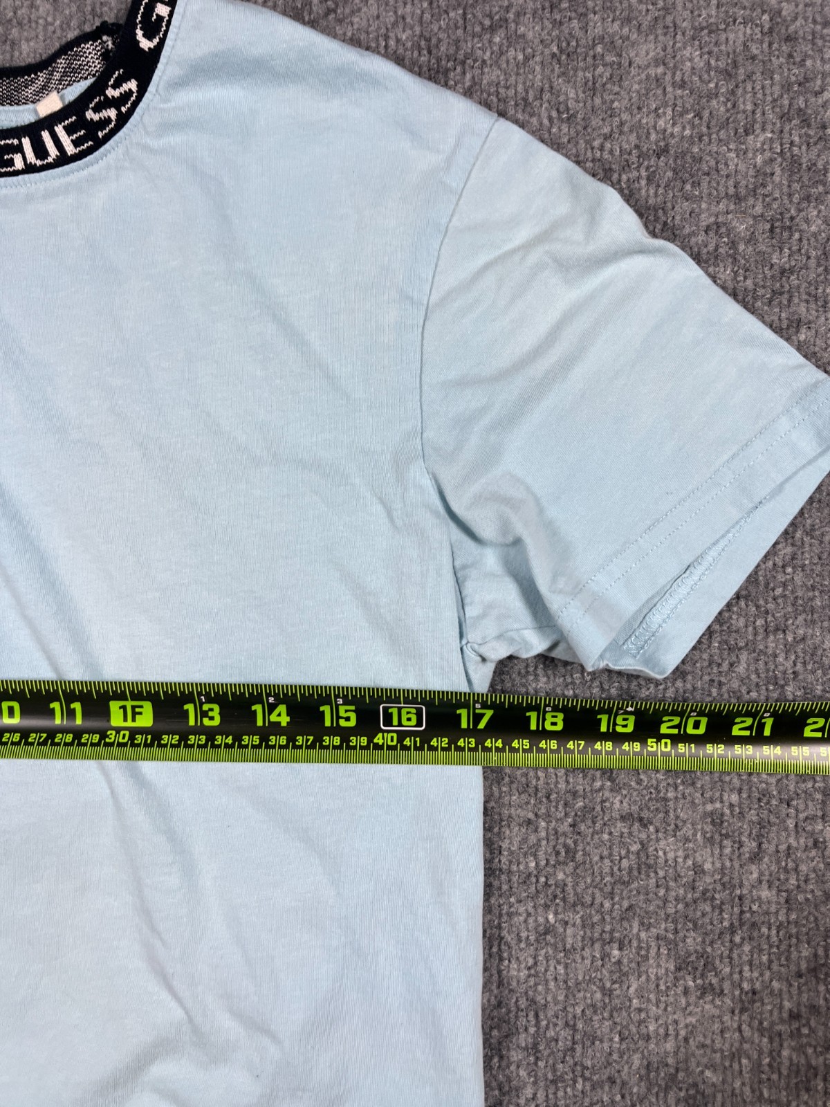 Set Of 2 Guess Ronnie Logo T Shirt Mens Small Multicolor Short Sleeve Curved Hem