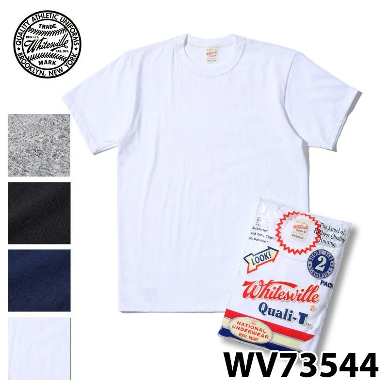 Whitesville WV73544 2-PACK T-SHIRT OFF-WHITE Size XXL Men’s Made in Japan