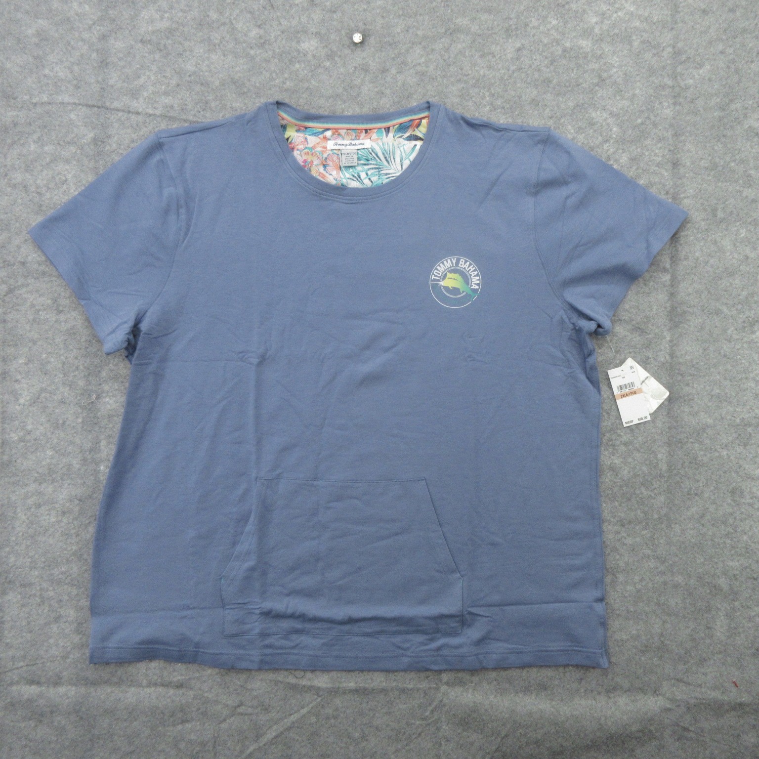 Tommy Bahama Mens Terry Short Sleeve Crew T-Shirt Size S M L XL XXL 3XLT New