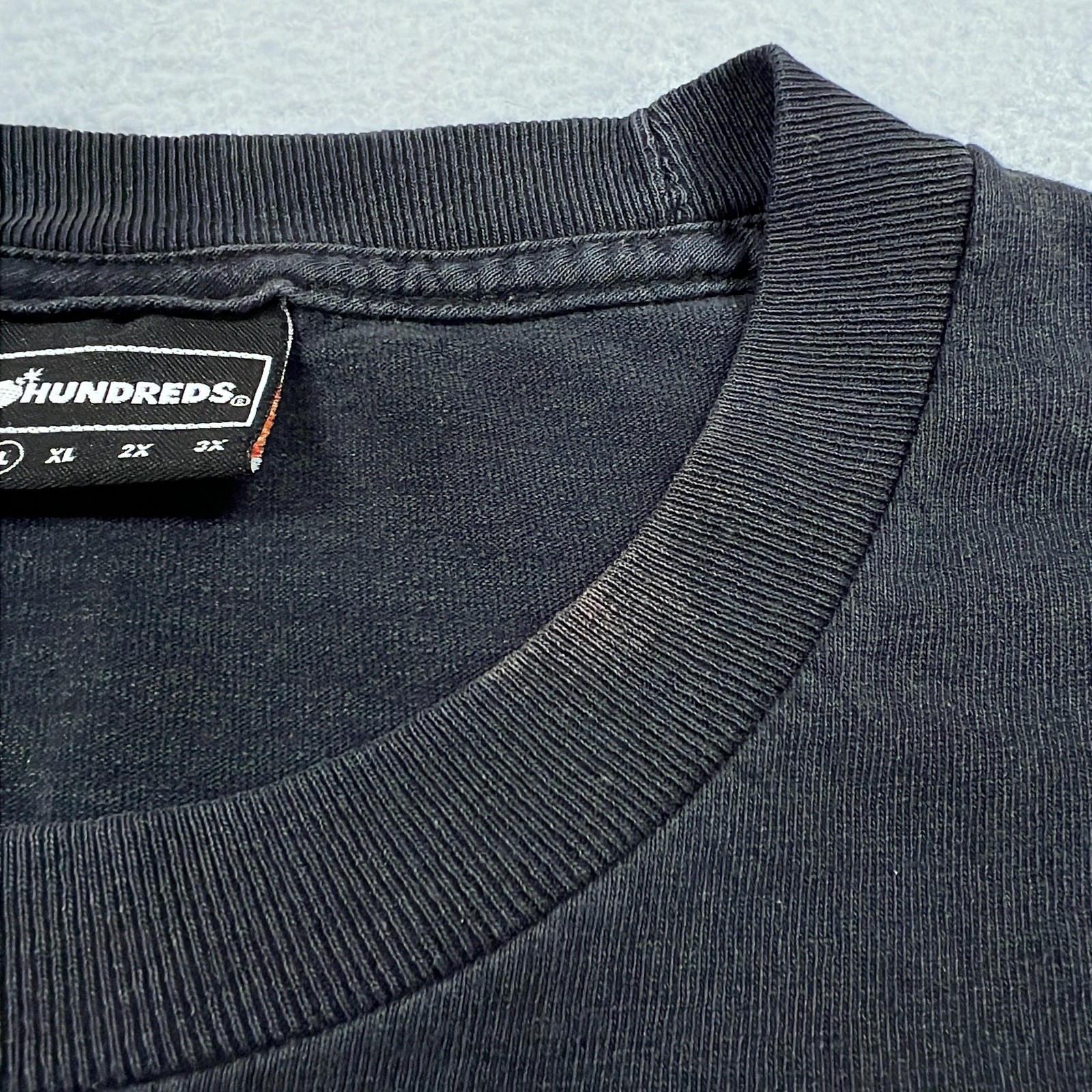 The Hundreds Shirt Mens Large Black Sexy Girl Graphic Bomb Logo Streetwear Skate