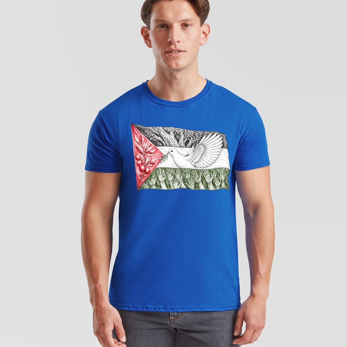 Free Palestine Unisex T Shirt Gaza Solidarity Activism Mens Womens Tee