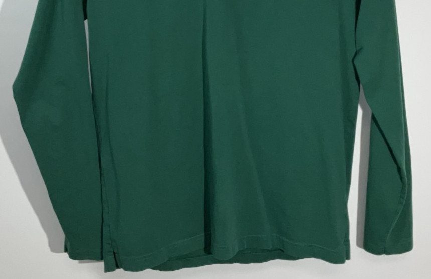 Apple Long Sleeve T-Shirt Men’s Medium Green
