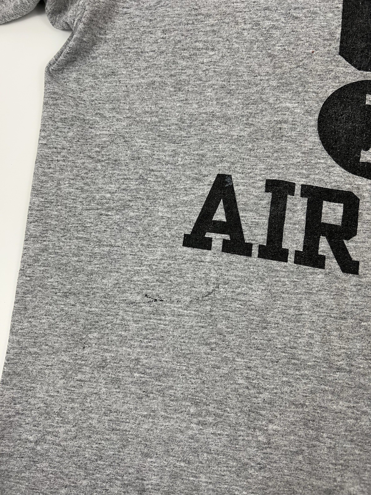 VTG 90s US Air Force Property Of Gray T Shirt Mens Size L Large Military USED