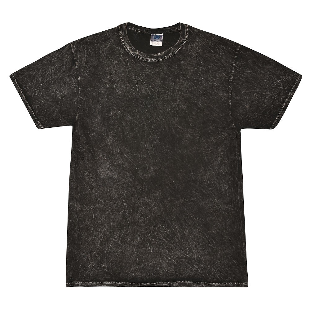 Pick a Black Tie Dye T-Shirts Adult S M L XL 2XL 3XL Cotton Colortone