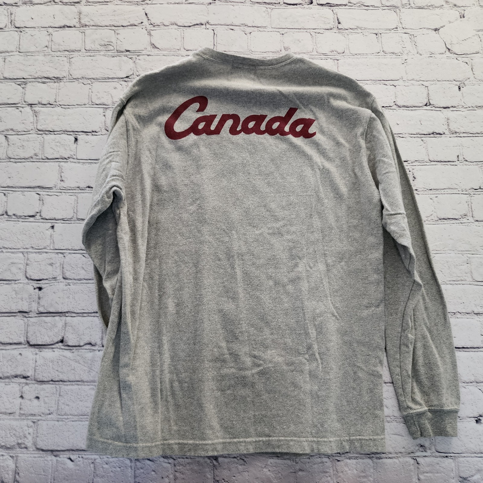 Roots Canada 2002 Salt Lake City Olympics Equipe/Team Fleece Long Sleeve Medium