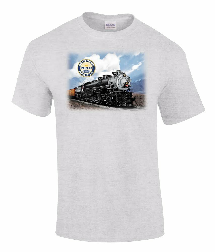 Southern Pacific 4-10-2 #5021 Train Authentic Railroad T-Shirt [115]
